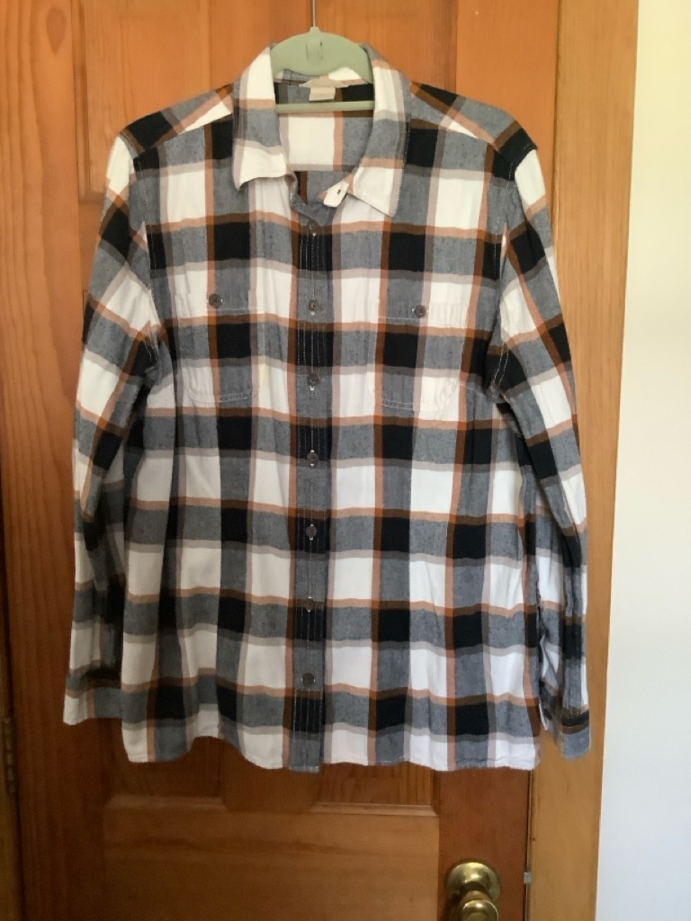 Duluth Trading flannel shirt